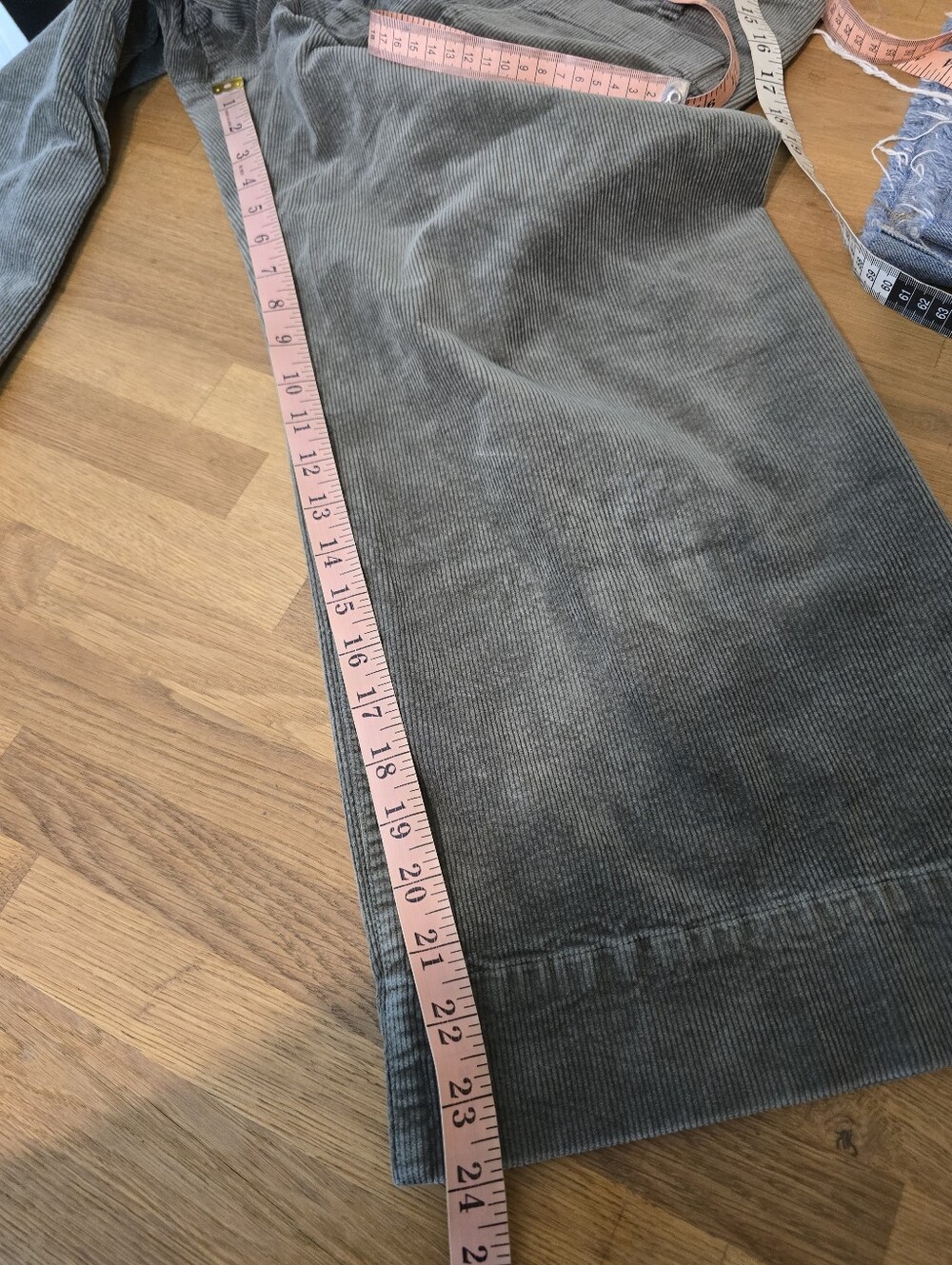 Maeve Colette Corduroy Crop Wide-Leg Pants 32 Retro - Picture 12 of 13